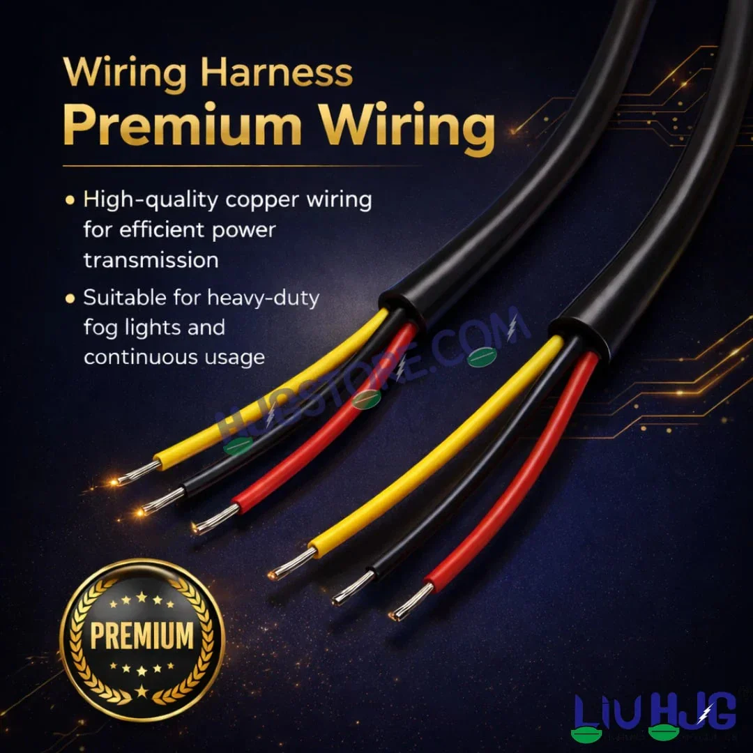 Remote Control Wiring Harness for LED Light Bar, 40A Fuse Remote On Off Switch Relay Wiring Harness for LED Work Lights Driving fog lights - Image 4